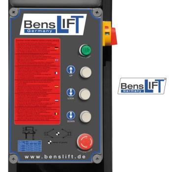 Benslift 2-Säulen Hebebühne 4,2t BL 2.42-C43